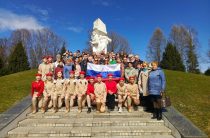 Учащиеся Ильинской школы Малоярославецкого района открыли Вахту памяти
