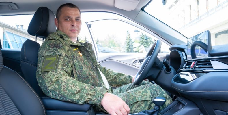 Ветеран  СВО  получил автомобиль