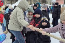В селе Детчино отгремели масленичные гуляния