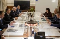 Глава Минтранса России Андрей Никитин и губернатор Владислав Шапша обсудили транспортные проекты Калужской области