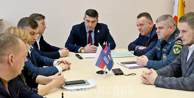 Глава Малоярославецкого округа Вячеслав Парфёнов провёл планёрку