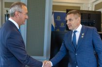 Владислав Шапша встретился с Героем России, участником второго потока президентской программы «Время героев»