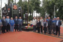 В Спас-Деменске зажжён Вечный огонь на обновлённой Аллее Героев