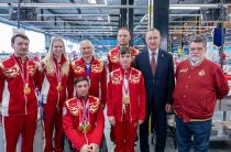 Владислав Шапша встретился с  чемпионами Зимних Паралимпийских игр 2026 года