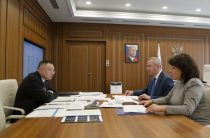 Владислав Шапша встретился с Министром строительства и жилищно-коммунального хозяйства России