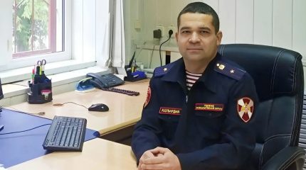 В отделении вневедомственной охраны Малоярославецкого округа новый руководитель