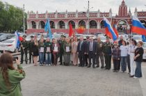 В Калуге стартовал традиционный автопробег «Великий май, победный май!»