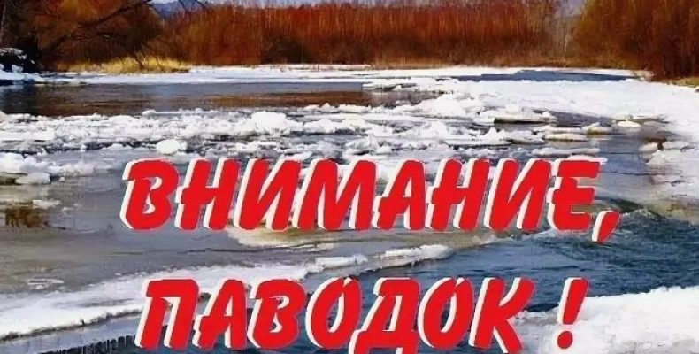 Действия в случае угрозы возникновение наводнения, паводка