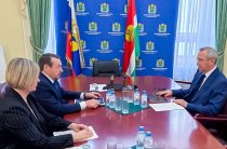 Владислав Шапша и Геннадий Скляр обсудили участие региона в новых государственных программах
